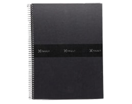 Caderno A5 Ancor, Esp, C/Dura, 80Fls/90g. Vault Quad.