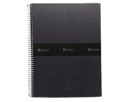 Caderno A4 Ancor, Esp, C/D, 80F/90g. Vault, Paut.