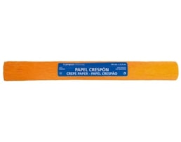 Papel Crepon t/ Florista, 0.50X2.5m, Laranja