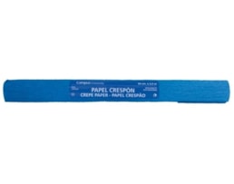 Papel Crepon t/ Florista, 0.50X2.5m, azul