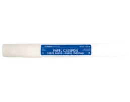 Papel Crepon t/ Florista, 0.50X2.5m, branco