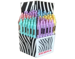 Esferografica Zebra Z-Grip Smooth, 1.0 Pastel, Exp. c/72