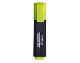 Marcador Flurescente Office, 1-5mm, Amarelo