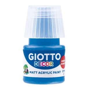 Tinta acrilica Giotto Decor, 25ml, 538116, Azul Cobalto