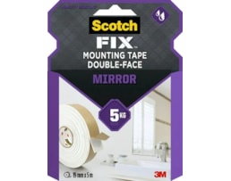 Fita Cola Scotch Dupla, 5mx19mm, montagem espelhos