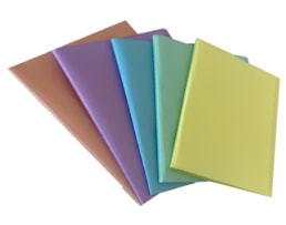 Pasta Porto Fólio HFP c/30 Bolsas, cores pastel sort.
