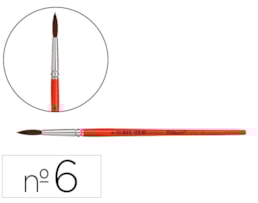 Pincel Pelikan Série 23, virola aluminio, nº 6