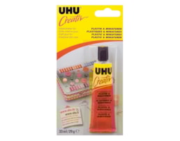Cola UHU Creativ-Plástico/miniaturas 33ml Ref.47330