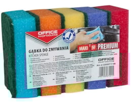Esponja, p/ limpeza, Office P. premium, emb. c/5 sortidas