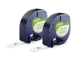 Fita Dymo Letratag Papel 12mmx4m, S0721510, (91200) Pto/Bro