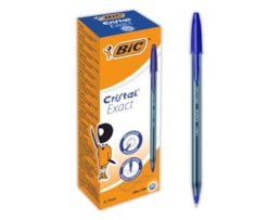 Esferografica BIC Cristal Exact, ultra fina, azul