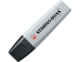 Marcador Fluorescente Stabilo Boss Pastel 70/194 Cinza