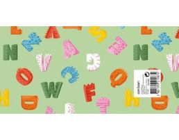 Papel Fantasia Ambar 70x100, Inf., Capital L, C10/309, 25F