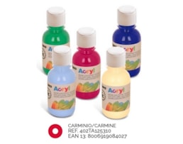 Tinta acrilica CMP 125 ml 402TA Carminio 310
