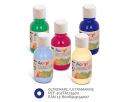 Tinta acrilica CMP 125 ml 402TA Azul Ultram. 500