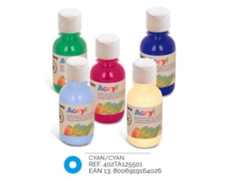 Tinta acrilica CMP 125 ml 402TA Azul Prim. 501