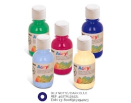 Tinta acrilica CMP 125 ml 402TA Azul Noite 521