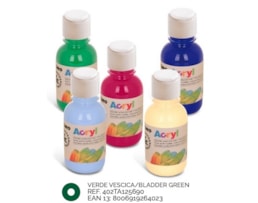 Tinta acrilica CMP 125 ml 402TA Verde Vescica 690
