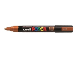 Marcador Uni Posca PC-5M, traço 1,8-2,5 mm, Bronze
