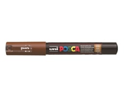 Marcador Uni Posca PC-1M Perm., Castanho