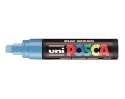 Marcador Uni Posca PC-17K Perm., traço 15mm, azul claro