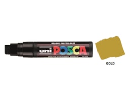 Marcador Uni Posca PC-17K Perm., traço 15mm, ouro