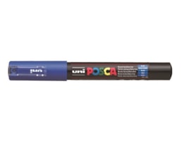 Marcador Uni Posca PC-1M Permanente, azul
