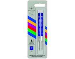 Recarga P/Esferografica Eco, Parker, Bl. 2, F, azul