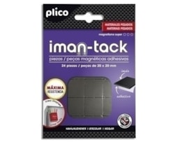 Iman Tack, plico, Blister com 24 peças com 20X20mm