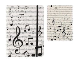 Caderno Notas, c/ Elástico, A5, XL1811A, musica