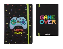 Caderno Notas, c/ Elástico, A5, XL2289, Let`s Play