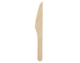 Facas madeira c/ 165mm (pack 100)