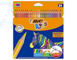Lápis cor Bic Stripes, Ref. 9505251, cx. c/24 longos