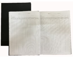 Livros  Ponto, A4, Fl. Individual, mensal, 100Fls