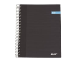 Cadernos Espiral A4 Ancor Capa Azul c/80 Fls. Liso