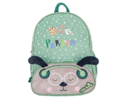 Mochila Ambar Infantil, Dog Person Green Furry