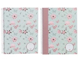Caderno A4 Ancor, Esp. C/D, 80F./90g. B`log Wonder, Quad.
