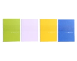 Caderno A4 Ancor, Esp. C/D, 80F./90g. Oli Mocki, Quad.