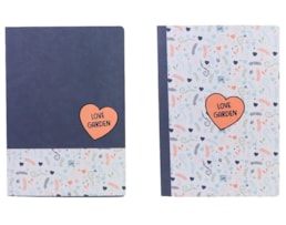 Caderno Agraf. A5 Ancor, B`Log Love Garden, 48 f./90g, Paut