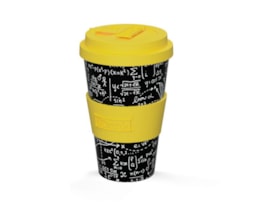 Caneca Rpet, 435ml, c/tampa, ID05018, Math