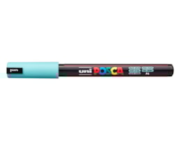 Marcador Uni Posca PC-1MR/MD Permanente, Verde água (6)