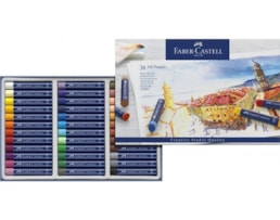 Pastel Oleo Faber Ref. 125136, Cart. c/ 36 cores