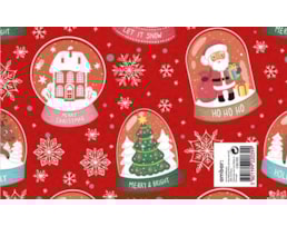 Papel Fant. Ambar 70x100, Natal, S. Globes , C30/331, 25Fls