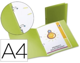 Dossier PP Transl. Lider, A4, 2/15, L17mm, CA66, verde