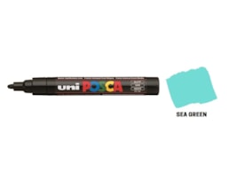 Marcador Uni Posca PC-5M, traço 1,8-2,5 mm, verde água (P6)