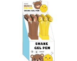 Esferográfica, corpo gel, Flexivel, XL1164I, Bear & Pio Pio