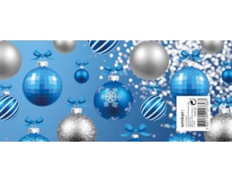 Papel Fant. Ambar 70x100 Natal, White Balls, C30/365, 25fl