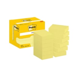 Blocos Post It, 38x51mm Ref. 653, 100 fls. 12 Blocos