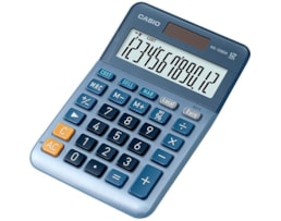 Máquina Calcular Casio MS 120EM-W-EP, 12 Dig.