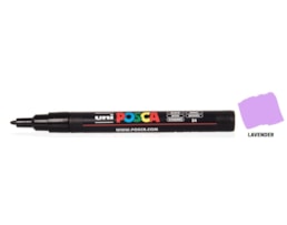 Marcador Uni Posca PC-3M, traço 0,9-1,3mm, Lavanda (P11)